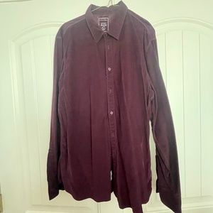 CALVIN KLEIN SHIRT PURPLE SIZE L
